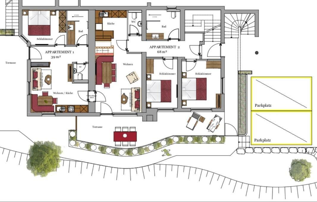 Appartements Rosengarten Soll Exterior photo